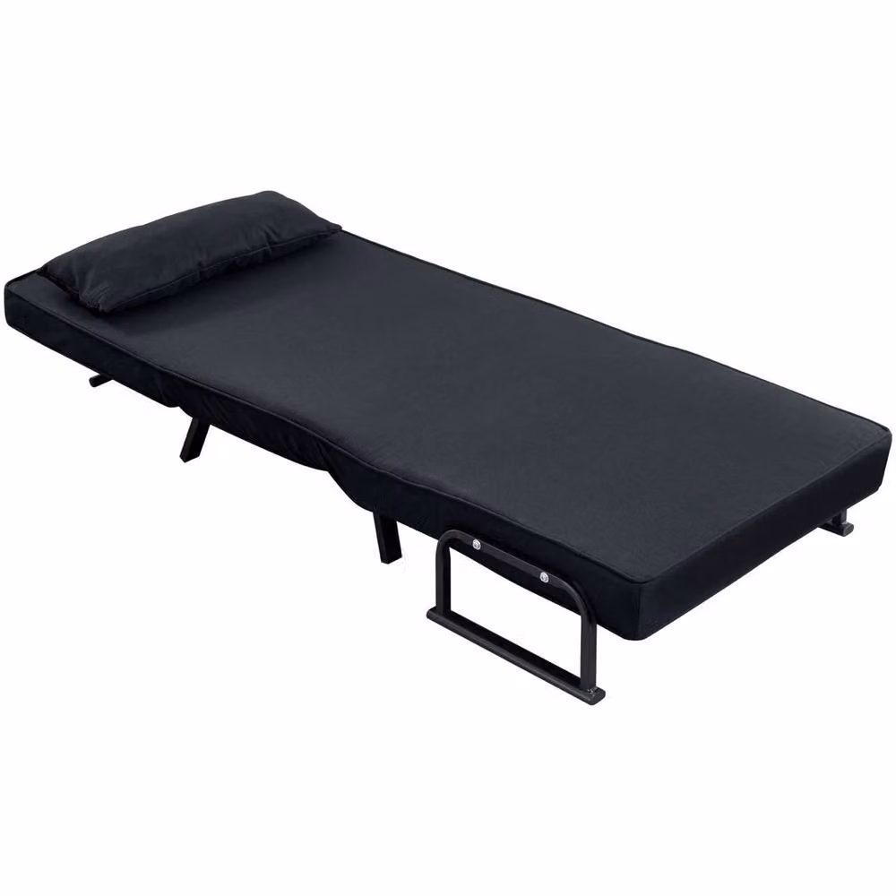 PAWNORA 4-in-1 Folding Sofa Bed and Sleeper Chair in Black – 2