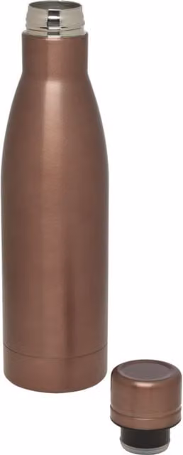Vasa Plain Stainless Steel Water Bottle, 500ml, Bronze