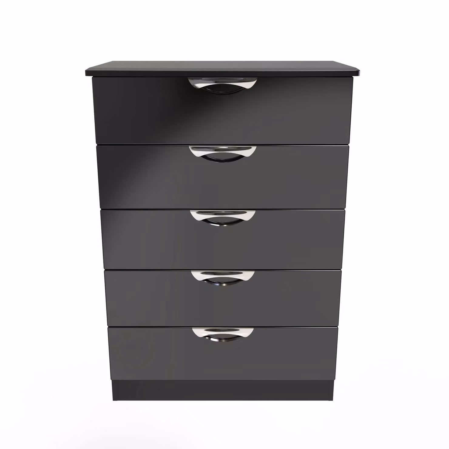 2 U Holborn 5 Drawer Chest in Black – 2
