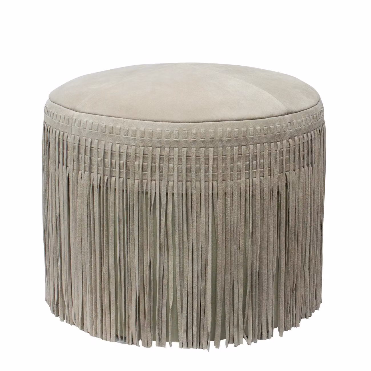 Dome Deco FELIX Stool S in Beige Upholstered Fabric