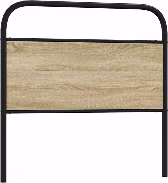 Berkfield Home Sonoma Oak Headboard in Brown, Width: 90 cm