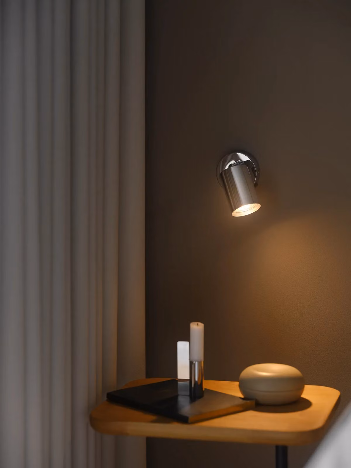 Nordlux Explore GU10 Wall Light in Chrome Silver Metal for Bedroom or Children's Room – 3