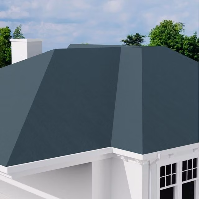 Lifeideas Heavy Duty Fibreglass Roofing Felt, Green