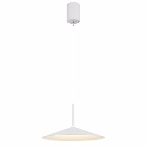 Netlighting Lampone Dome LED Pendant Ceiling Light in White Matt with 4000K Cool White Light
