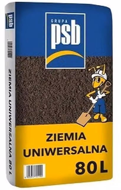 80L Universal Multi-Purpose Compost Soil Mix in Black