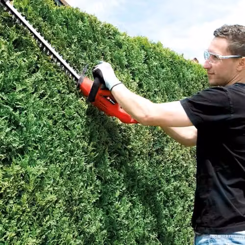 Einhell Reciprocating Electric Mains Hedge Trimmer, 45 cm, Red and Black – 2