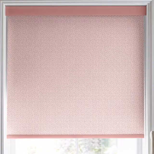 Laura Ashley Sycamore Made to Measure Roller Blind in Blush Pink