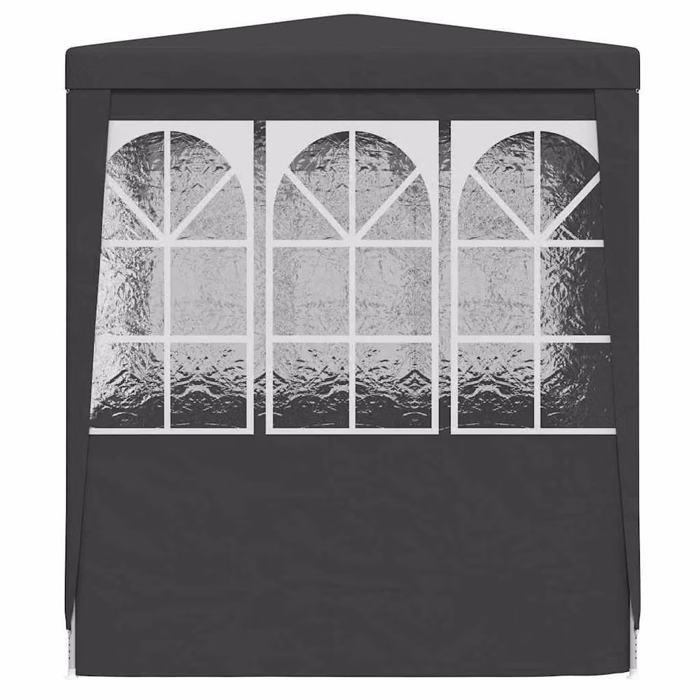 Berkfield Home Professional Party Tent Side Walls, Anthracite and Black, 2.5 x 2.5 m – 3
