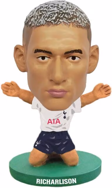 Tottenham Hotspur FC Richarlison SoccerStarz Football Figurine in White
