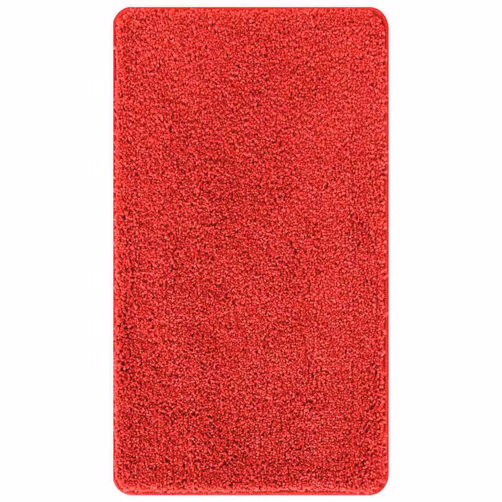 Berkfield Home Modern Rectangular Non-Slip Bath Mat, Red, W: 70 cm, L: 120 cm – 2