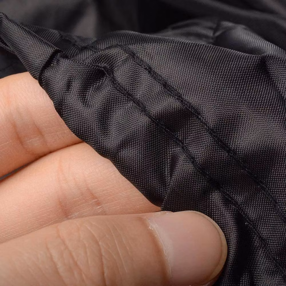NESTLUNE Extra Large Heavy Duty Waterproof BBQ Cover in Black, W/D/H: 100 x 100 x 100 cm – 5