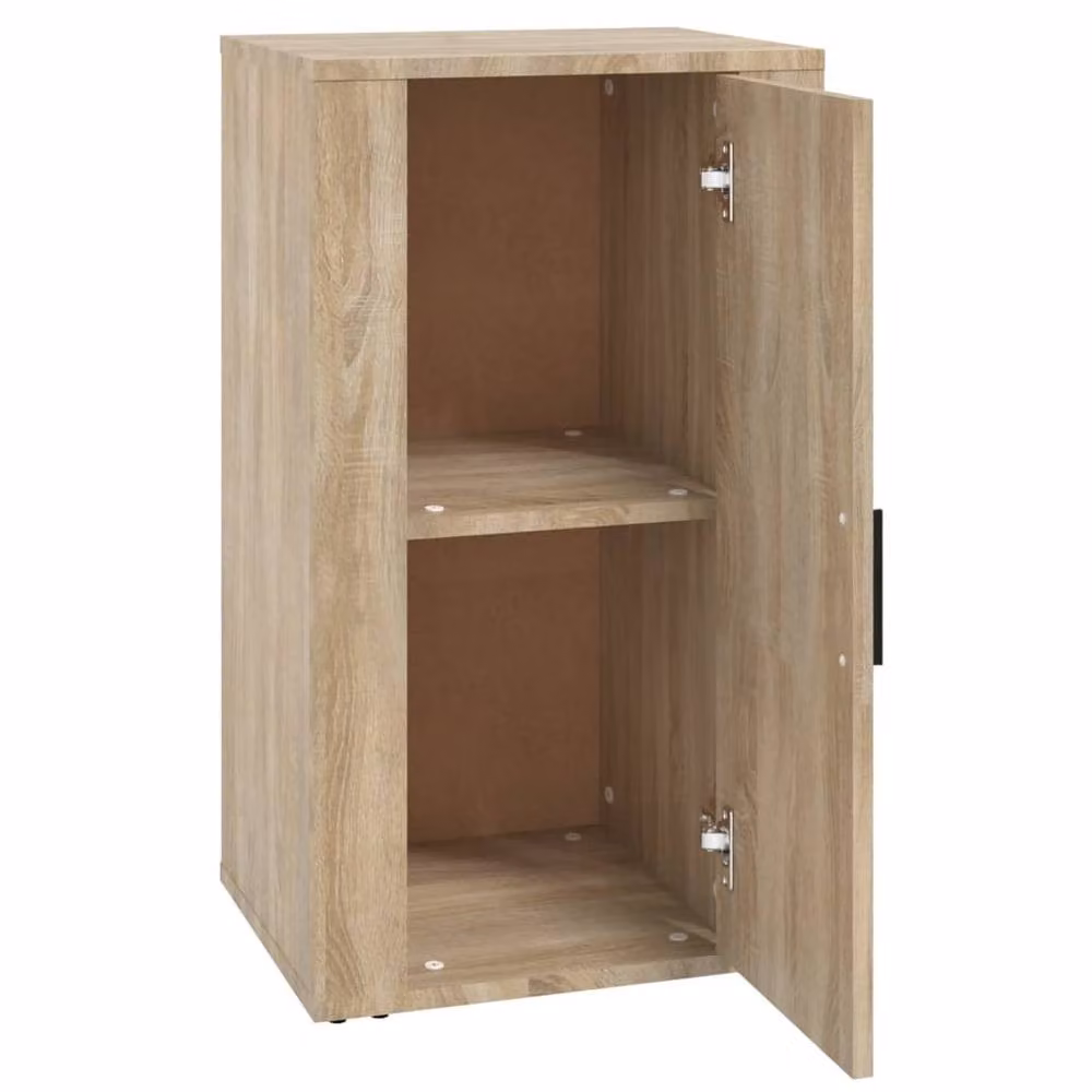 Berkfield Home Sonoma Oak Sideboard in Beige, W/D/H: 40 x 33 x 70 cm – 2