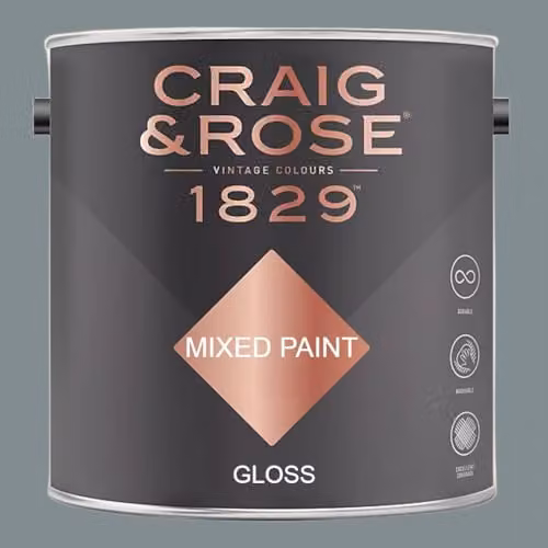 Craig & Rose 1829 Gloss Steel Pole Metal Paint, 2.5 l