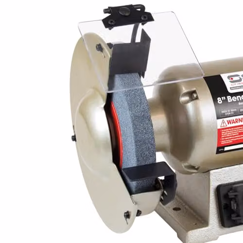 SIP 8 inch Electric Bench Grinder 550W 230V with Coarse, Fine and Wire Grinding Wheels – 2