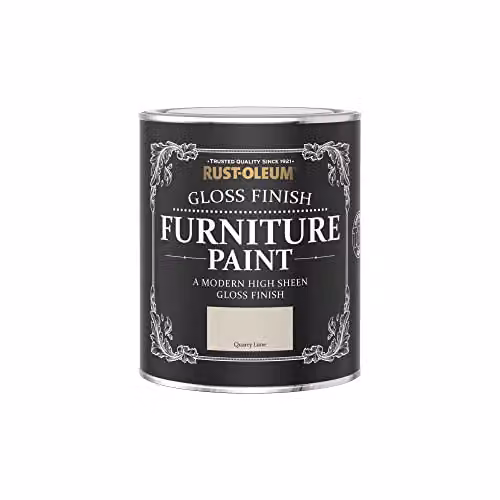 Rust-Oleum Beige and Green Water-Based Furniture and Skirting Board Paint in a Gloss Finish, 0.75 l – 3