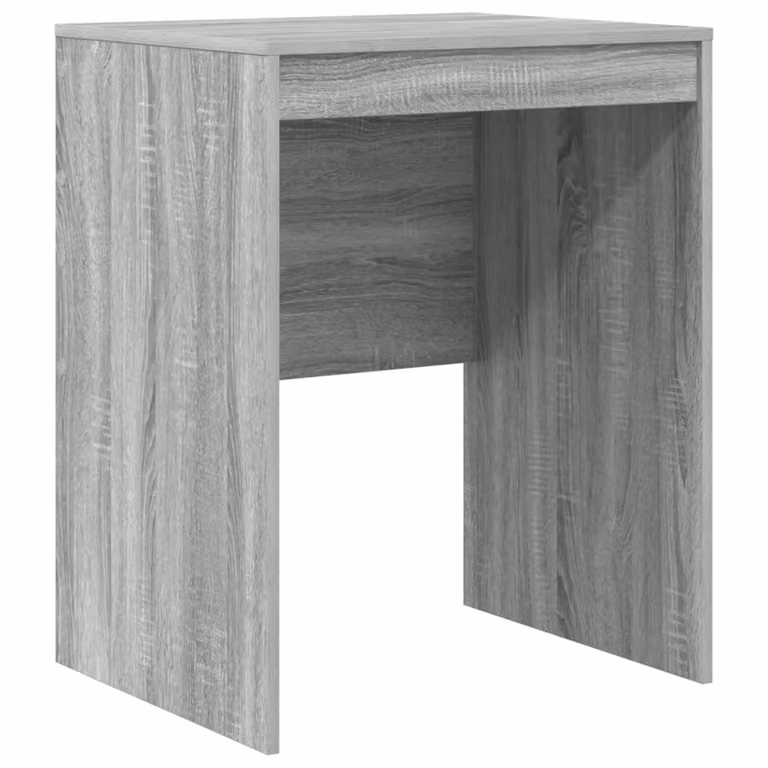 Berkfield Home Writing Desk in Grey Sonoma, W/D/H: 60 x 50 x 76 cm