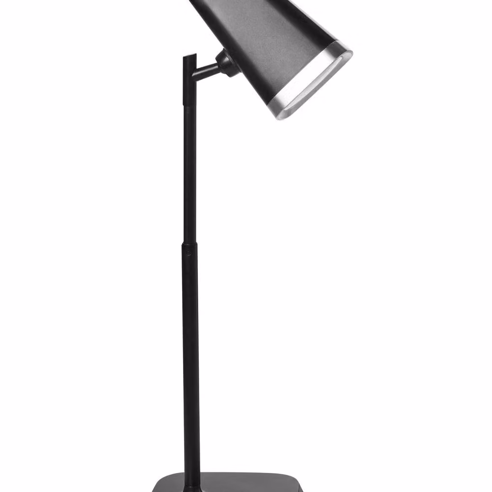 Wyld and Coco Black 2-in-1 Dimmable Desk and Wall Lamp with Detachable Head and Touch Control – 2