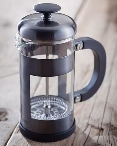 Judge Anthracite 3 Cup Glass Cafetiere, 320ml – 2