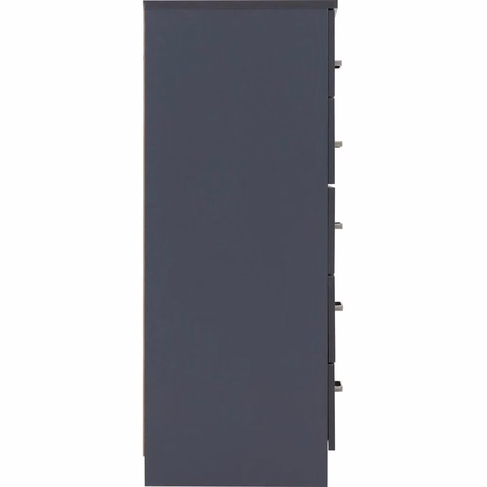 FORGEVIO Dark Grey Metal 5 Drawer Storage Chest – 2