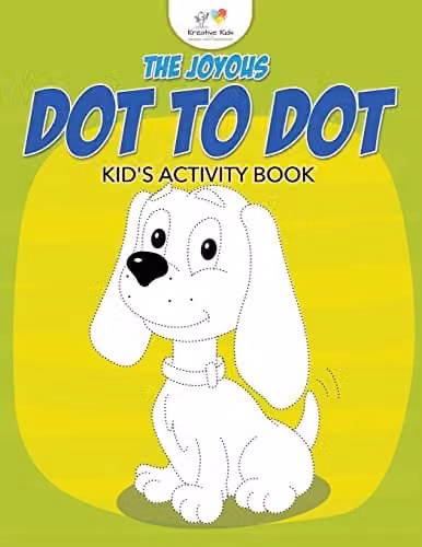 Kreative Kids Multicolour Dot to Dot Activity Book for Children