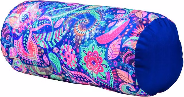 Gardenista Delhi Outdoor Floral Scatter Cushion in Beige and Multicolour, W/D/H: 20 x 20 x 20 cm