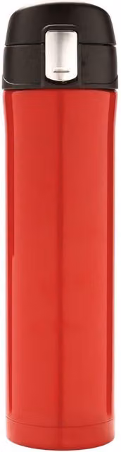 XD Design Red Stainless Steel Vacuum Insulated Leakproof Flask, 450 ml