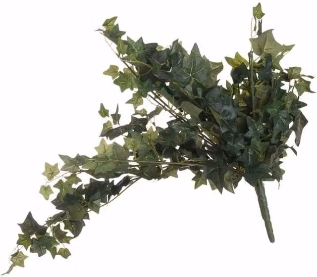 Lemon Pavilion Green Artificial Ivy Hanging Plant, W30 x D15 x H85 cm