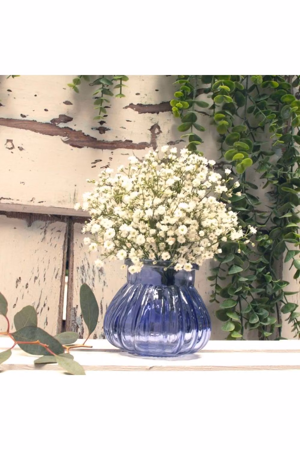 KDMD Veneto Bubble Glass Jar Vase, Purple, 12 Pack, Height: 7.5 cm – 2