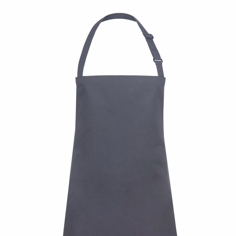 Karlowsky Pocket Buckle Bib Apron in Dark Grey – 2