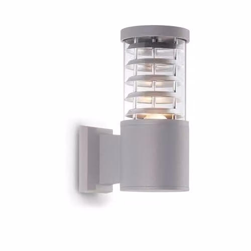 Netlighting Tronco Grey IP44 Outdoor Wall Light with E27 Socket