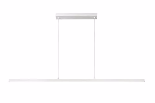 Lucide Sigma Dimmable LED Pendant Light in White with Warm White Light – 1