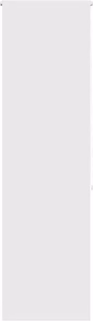 Berkfield Home White Opaque Shower Roller Blind, W: 70 cm, H: 240 cm