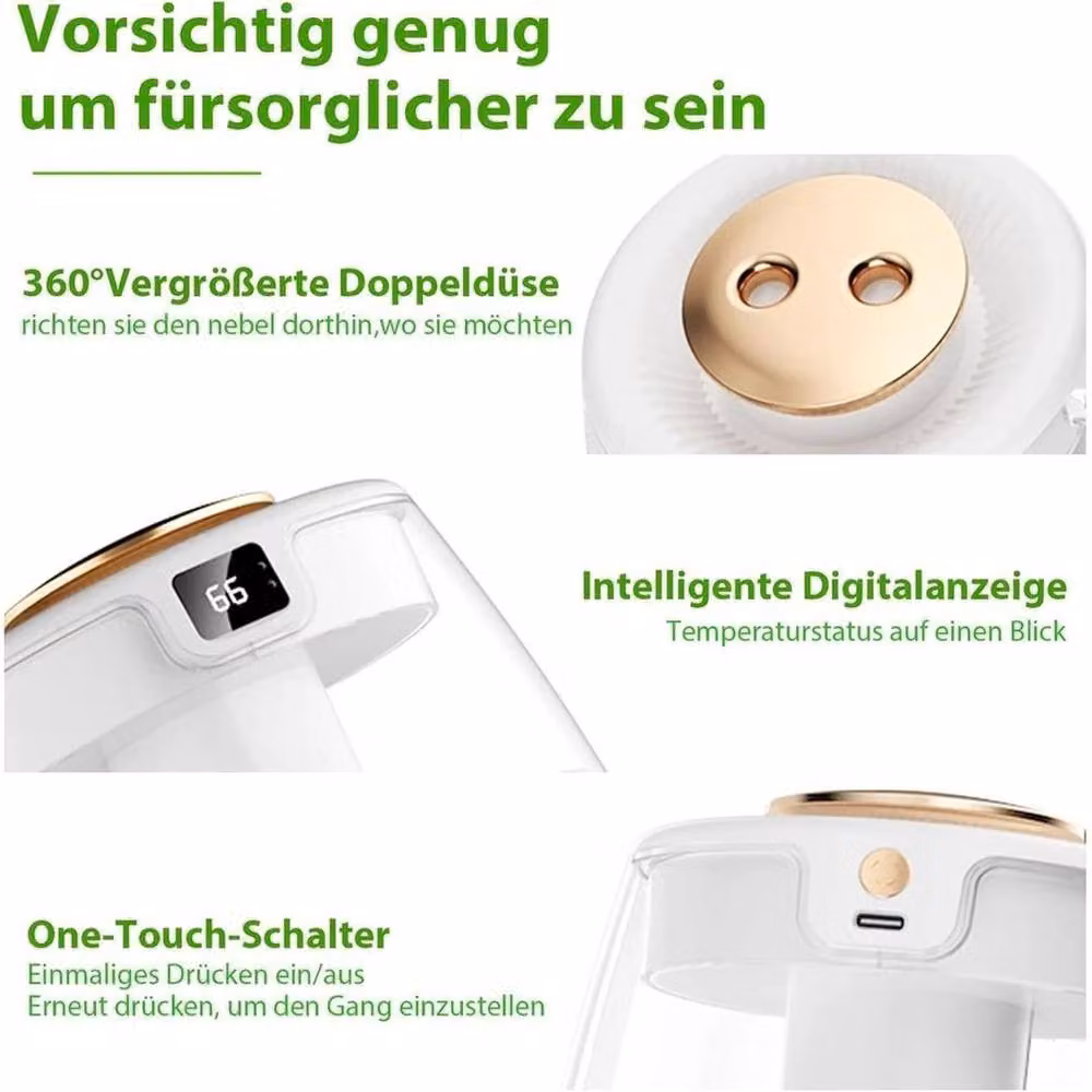 EONLION 1.3L Ultrasonic Mist Air Humidifier in White – 3