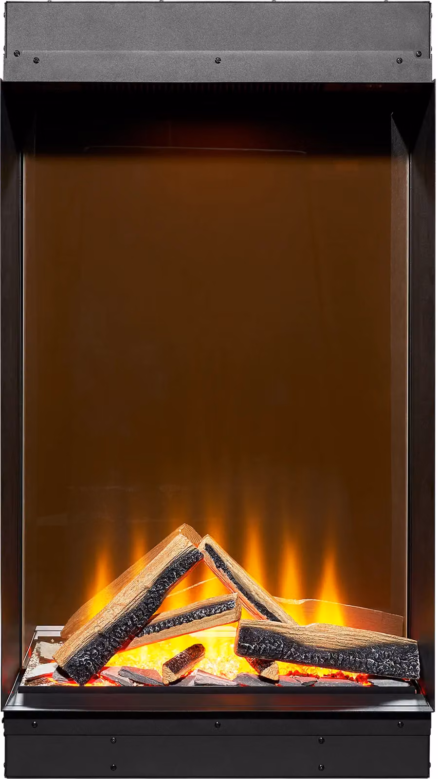 Acantha Aspire 50 Portrait Black Fully Inset Media Wall Electric Fire – 2