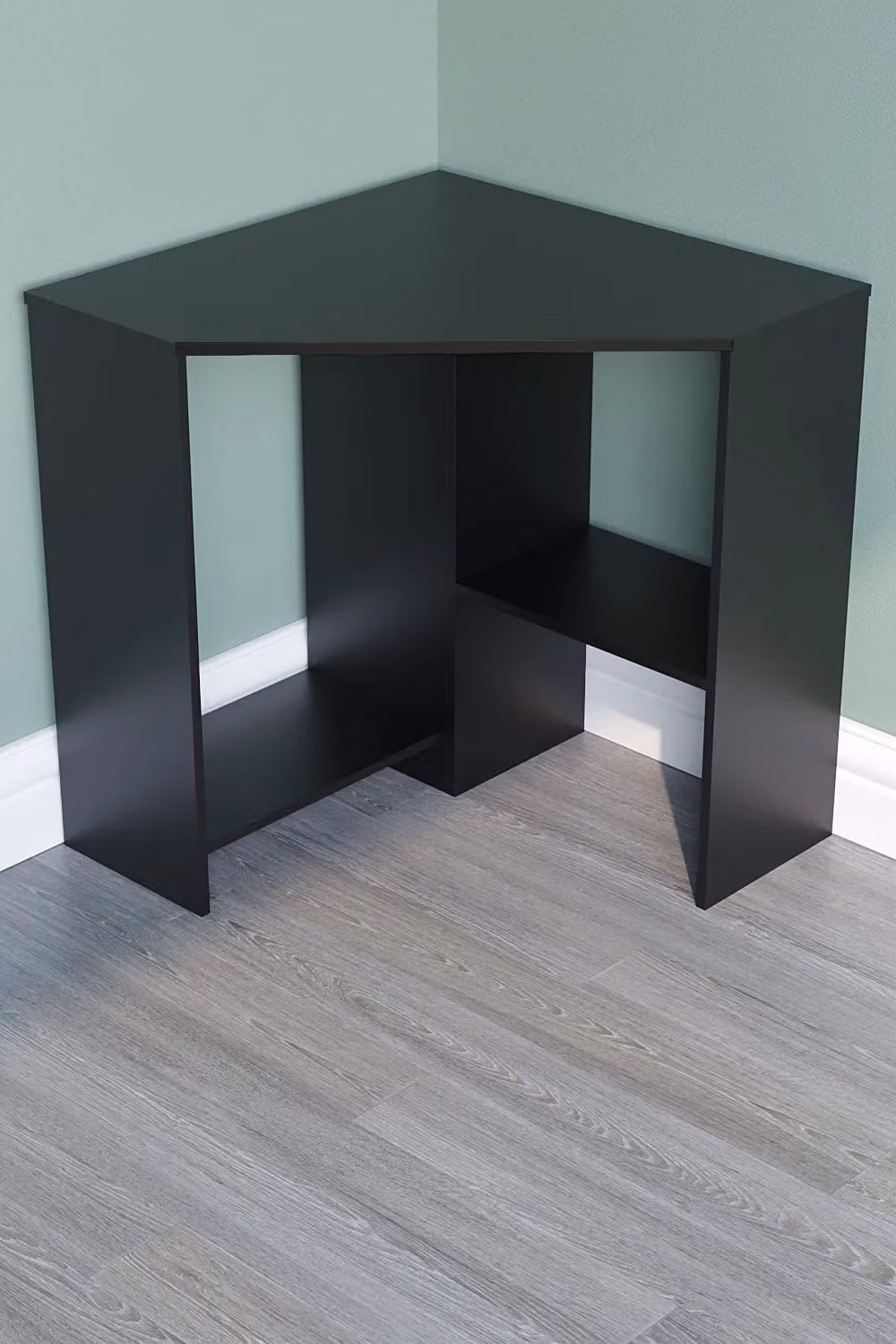 Vida Designs Hetton Corner Computer Desk in Black – 3