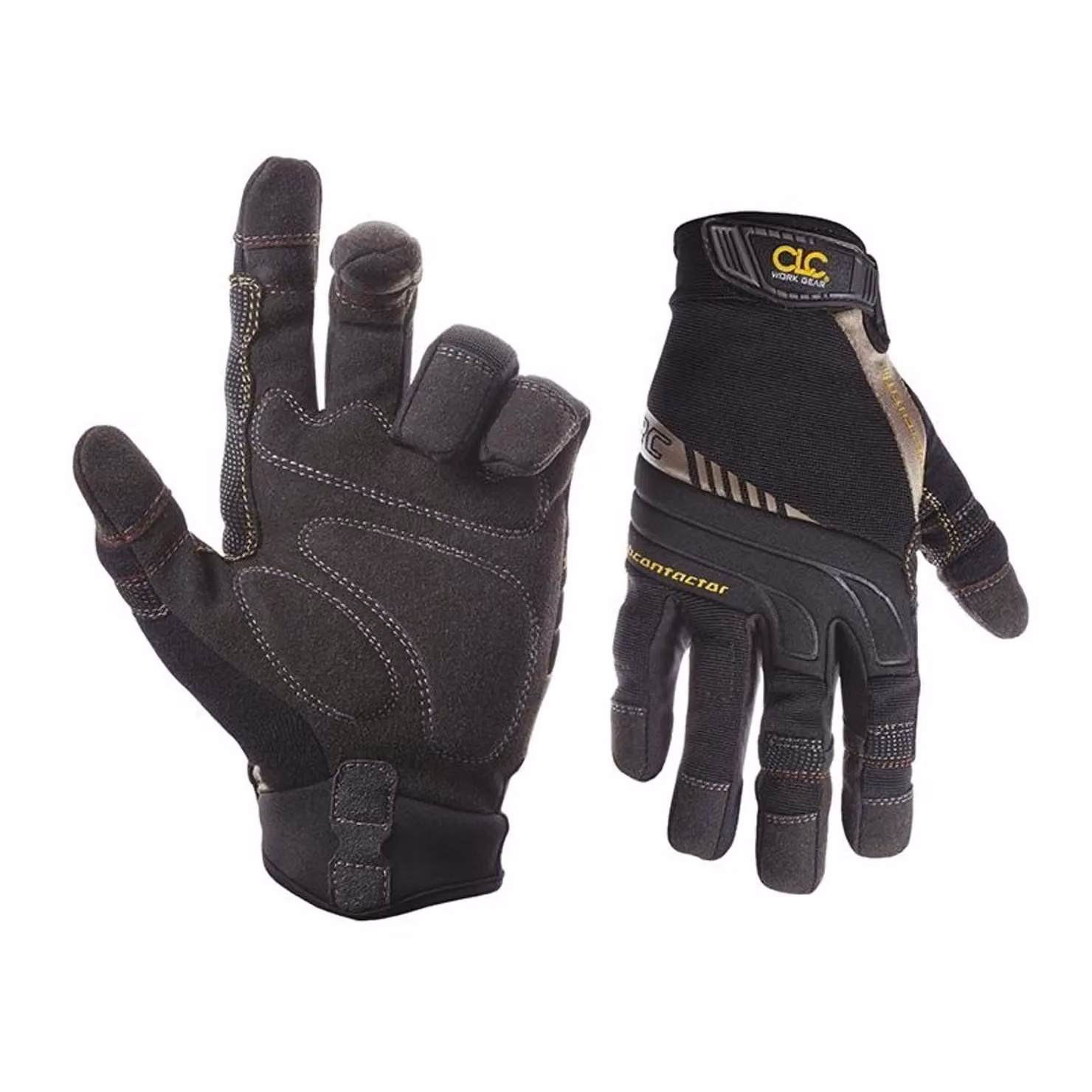 Kuny's Subcontractor Flex Grip Gloves, Medium, Black and Multicolour – 2