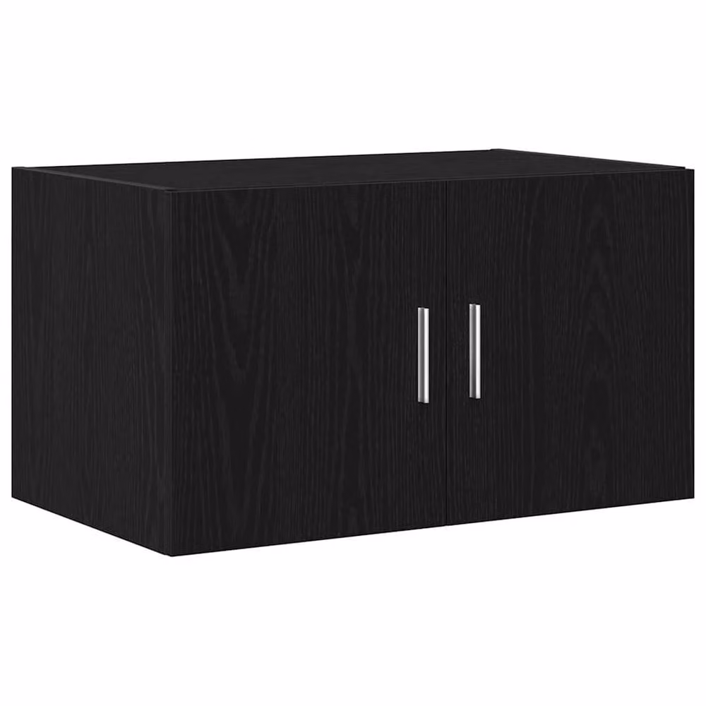 Berkfield Home Black Oak Wall Cabinet W/D/H: 70 x 42 x 5 cm – 2