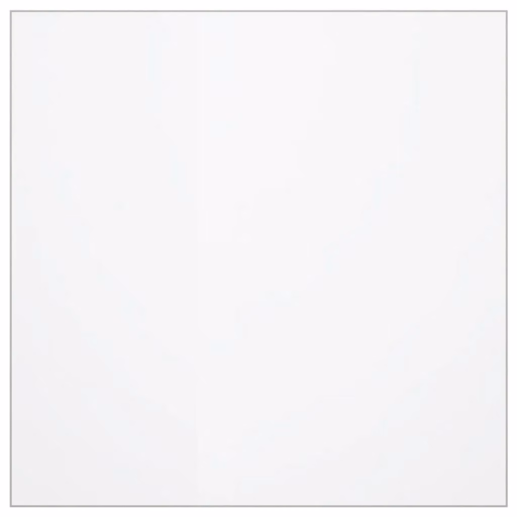 Berkfield Home Matt PVC Table Protector, Transparent, W: 80 cm x D: 80 cm, Thickness: 2 mm