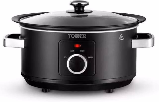 Tower 3.5L Sear & Stew Slow Cooker in Black – 1