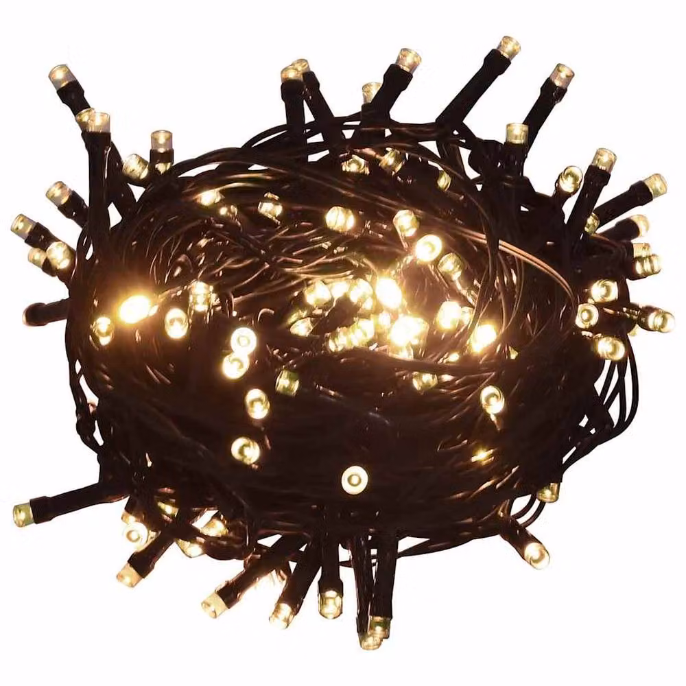 Berkfield Home Warm White LED String Light with 300 LEDs, 30 m, PVC, USB Powered and Connectable – 3