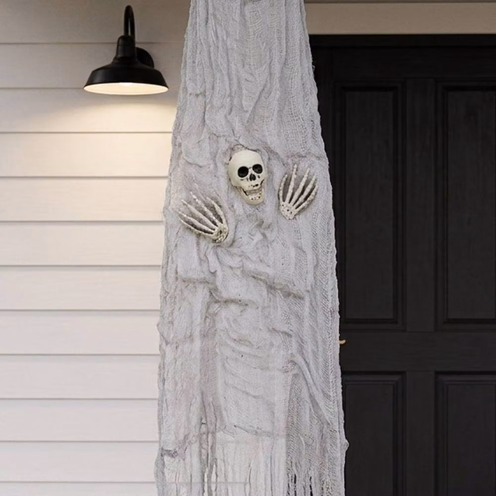 Garden Greatness Halloween Creepy Cloth Skull Decoration in Multicolour – 2