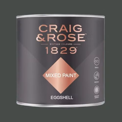 Craig & Rose 1829 Paint Stop Eggshell Paint in Angelica, 750ml