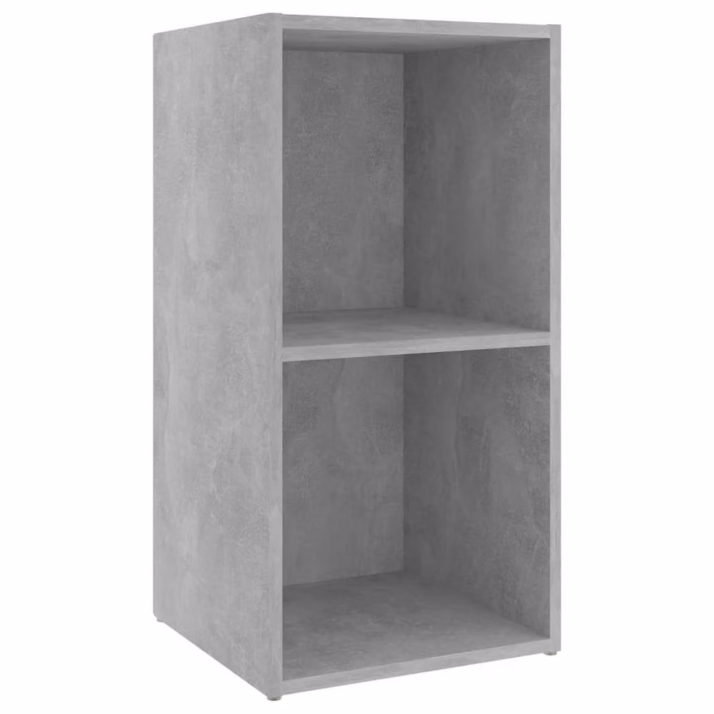Berkfield Home TV Cabinet in Concrete Grey, W/D/H: 72 x 35 x 36.5 cm – 4