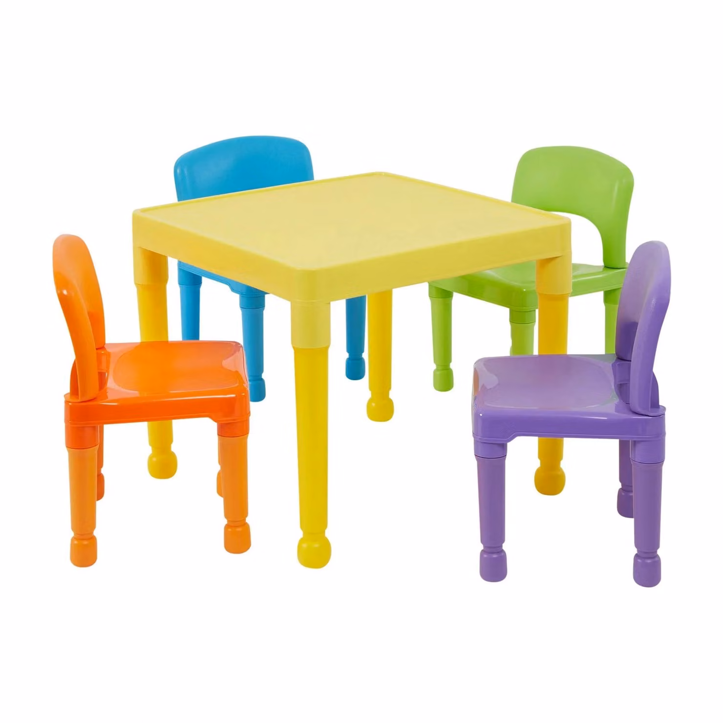 Liberty House Toys Childrens Multicoloured Table and 4 Chairs Set – 3
