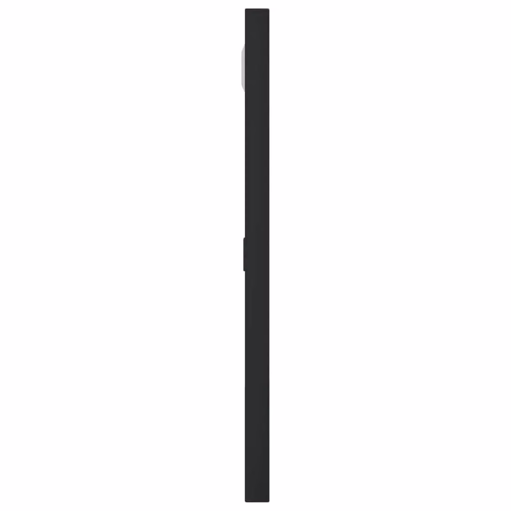 Berkfield Home Minimalist Square Wall Mirror in Black, W/H: 30 x 30 cm – 4