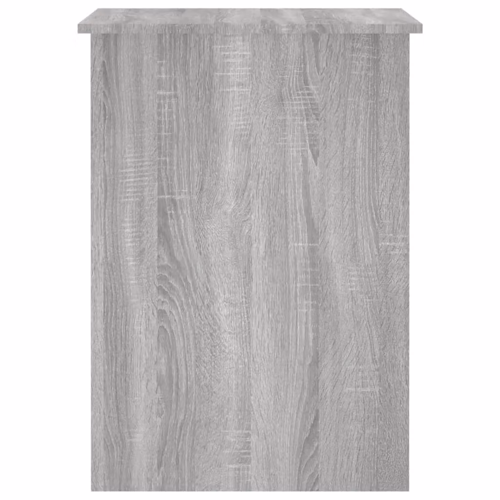 Berkfield Home Computer Desk in Grey Sonoma, W/D/H: 100 x 55 x 75 cm – 3