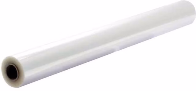 KDMD Clear Plain Plastic Film, 40 Micron, W: 80 cm x L: 100 m