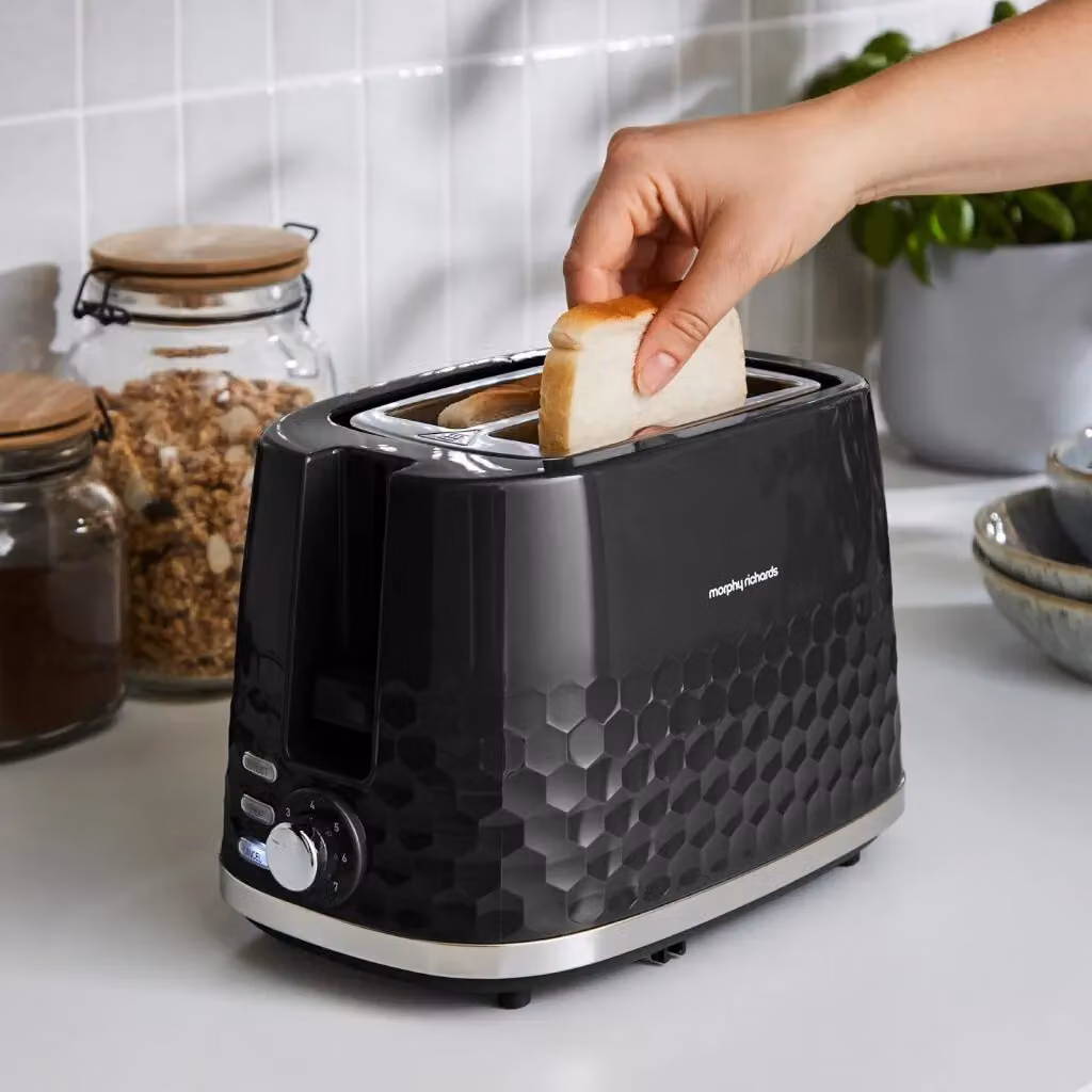Morphy Richards Hive 2-Slice Toaster in Black – 6