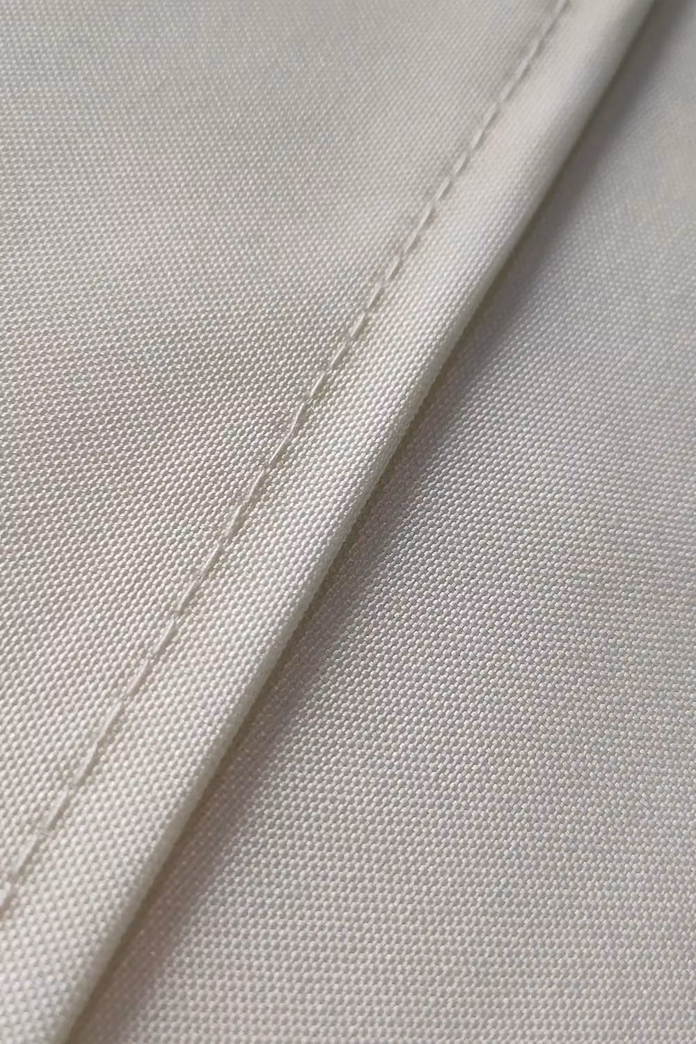 Neel Blue Rectangle Polyester and Linen Tablecloth in Ivory, W: 228 cm, L: 335 cm – 2