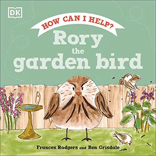 Roly and Friends Rory the Garden Bird Multicolour Paper Book – 1